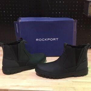 Rockport | Shoes | Rockport Black Leather Mens Chukka Boots  display picture 1